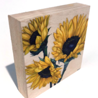 Small Wood Impasto