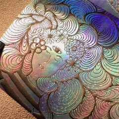 Holographic Cut Stickers