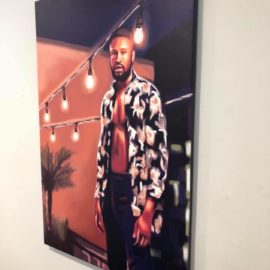Stretched Printed Art on Canvas