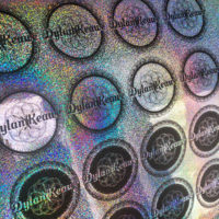 Cut Holographic Sticker Sheets